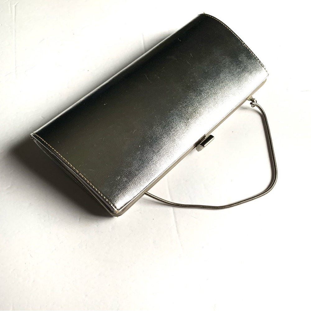 Silver Clutch Purse handbag